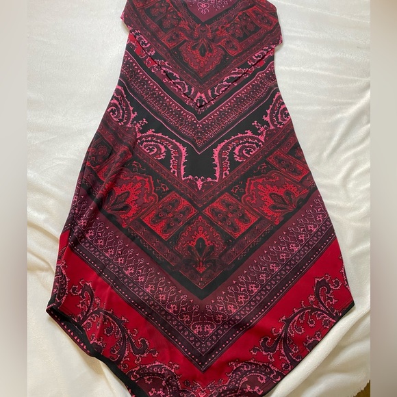 Vintage asymmetrical bohemian dress - Picture 4 of 5